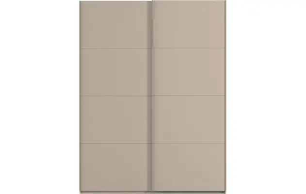Goossens excellent kledingkast finca mat glas bruin hoogwaardig meubelplaat - 8244196-01