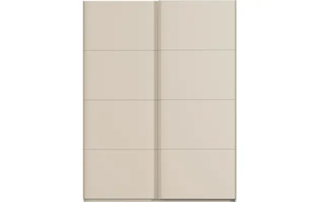 Goossens excellent kledingkast finca mat glas bruin hoogwaardig meubelplaat - 8244197-01