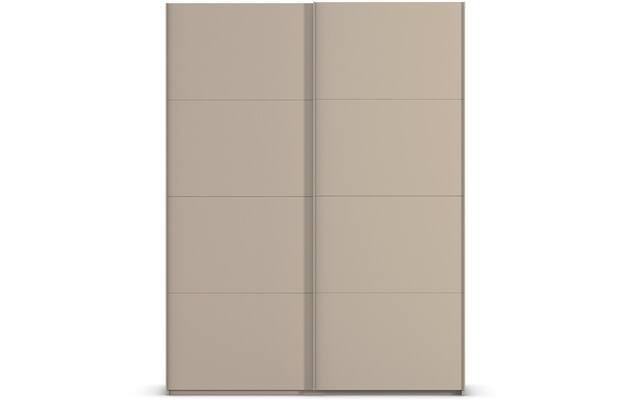 Goossens excellent kledingkast finca mat glas bruin hoogwaardig meubelplaat - 8244198-01