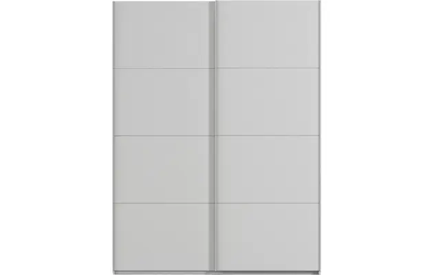 Goossens excellent kledingkast finca mat glas grijs hoogwaardig meubelplaat - 8244205-01