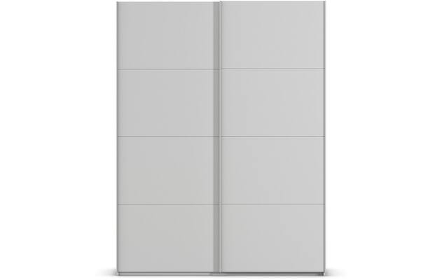 Goossens excellent kledingkast finca mat glas grijs hoogwaardig meubelplaat - 8244207-01