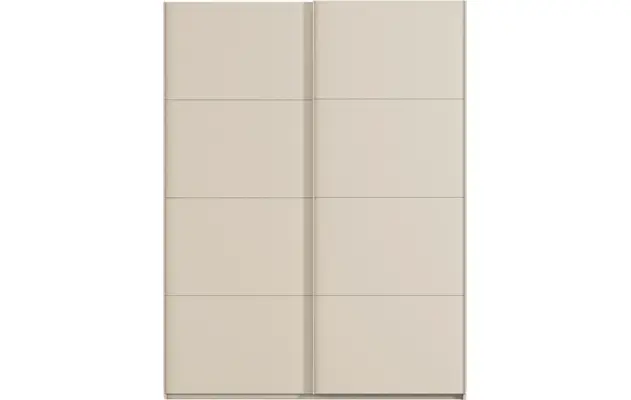 Goossens excellent kledingkast finca mat glas bruin hoogwaardig meubelplaat - 8244214-01