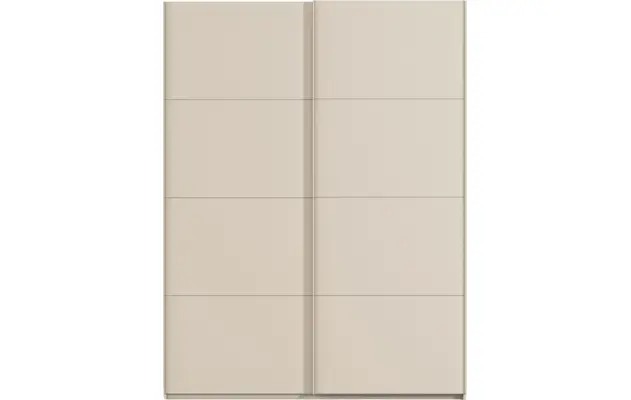 Goossens excellent kledingkast finca mat glas bruin hoogwaardig meubelplaat - 8244216-01