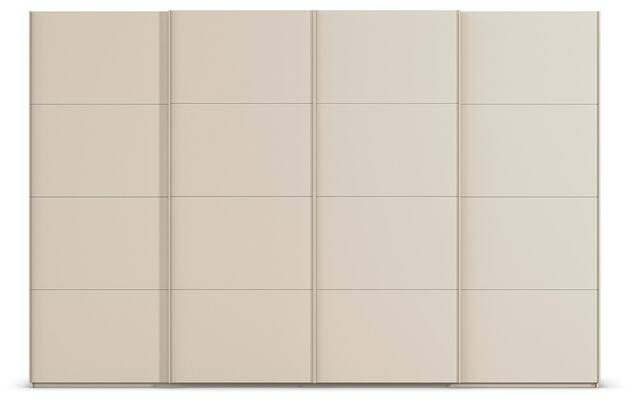 Goossens excellent kledingkast finca mat glas bruin hoogwaardig meubelplaat - 8244221-01