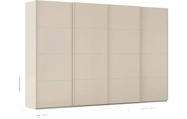 Goossens excellent kledingkast finca mat glas bruin hoogwaardig meubelplaat - 8244221-03