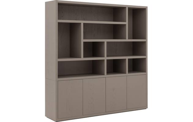 Goossens buffetkast barcelona bruin eiken - 8244458-goossens-barcelona-buffetkast-eiken-03