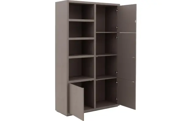 Goossens opbergkast barcelona bruin eiken - 8244460-goossens-barcelona-opbergkast-eiken-04