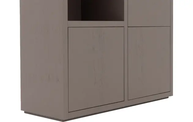 Goossens opbergkast barcelona bruin eiken - 8244460-goossens-barcelona-opbergkast-eiken-06