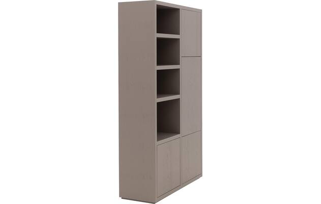 Goossens opbergkast barcelona bruin eiken - 8244460-goossens-barcelona-opbergkast-eiken-12