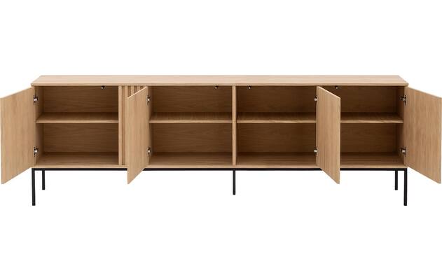 Goossens dressoir viola blank eiken - 8244477-goossens-viola-dressoir-eiken-02