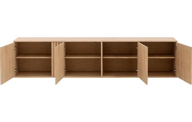 Goossens dressoir viola blank eiken - 8244478-goossens-viola-dressoir-eiken-02