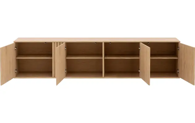 Goossens dressoir viola blank eiken - 8244478-goossens-viola-dressoir-eiken-02