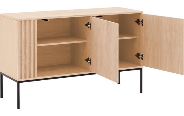 Goossens dressoir viola wit eiken - 8244484-goossens-viola-dressoir-eiken-04