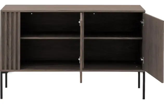 Goossens dressoir viola donker bruin eiken - 8244485-goossens-viola-dressoir-eiken-02