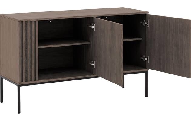 Goossens dressoir viola donker bruin eiken - 8244485-goossens-viola-dressoir-eiken-04
