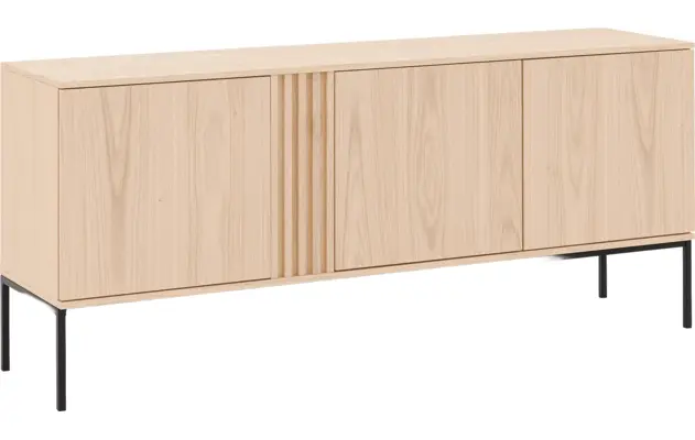 Goossens dressoir viola wit eiken - 8244488-goossens-viola-dressoir-eiken-03