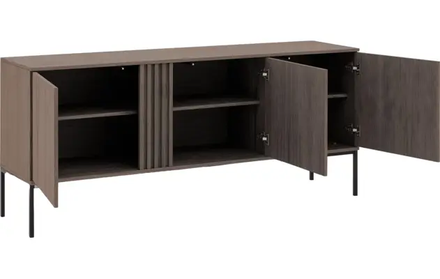 Goossens dressoir viola donker bruin eiken - 8244489-goossens-viola-dressoir-eiken-04