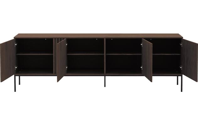 Goossens dressoir viola bruin eiken - 8244494-goossens-viola-dressoir-eiken-02