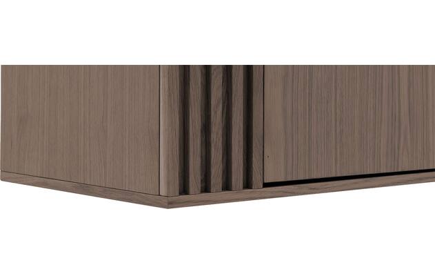 Goossens dressoir viola donker bruin eiken - 8244497-goossens-viola-dressoir-eiken-05