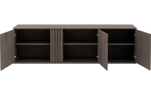 Goossens dressoir viola donker bruin eiken - 8244501-goossens-viola-dressoir-eiken-02