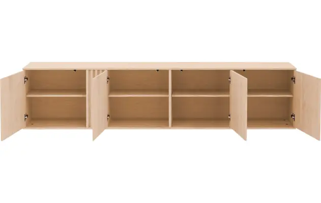 Goossens dressoir viola wit eiken - 8244504-goossens-viola-dressoir-eiken-02