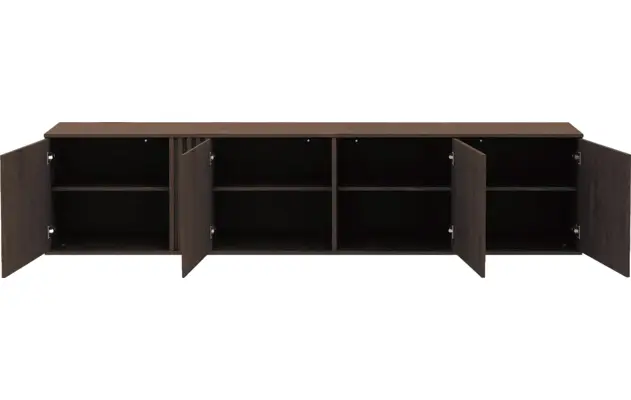 Goossens dressoir viola bruin eiken - 8244506-goossens-viola-dressoir-eiken-02
