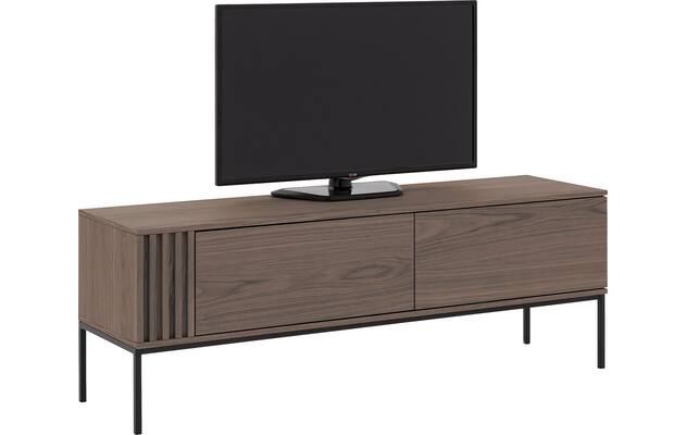 Goossens tv meubel viola donker bruin eiken - 8244509-goossens-viola-tv-meubel-eiken-donker-bruin-05
