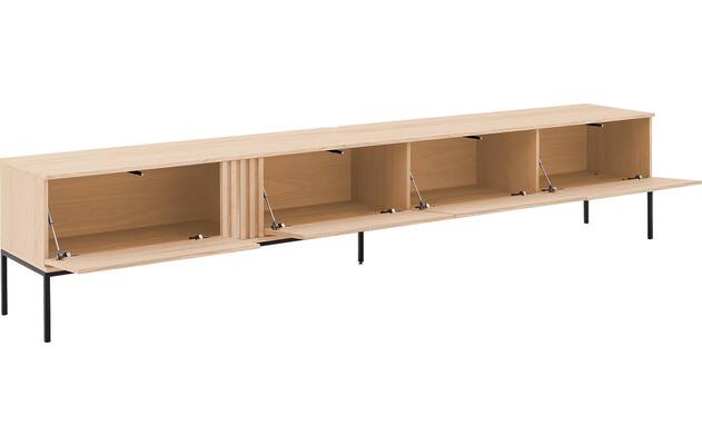 Goossens tv meubel viola wit eiken - 8244516-goossens-viola-tv-meubel-eiken-wit-06