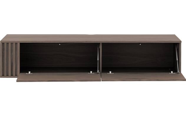 Goossens tv meubel viola donker bruin eiken - 8244521-goossens-viola-tv-meubel-eiken-donker-bruin-03