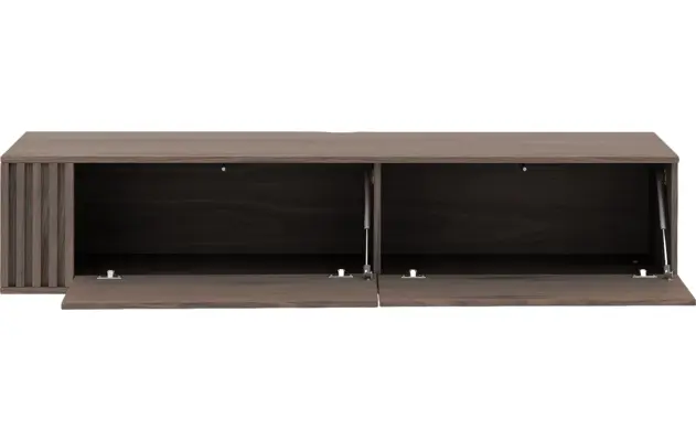 Goossens tv meubel viola donker bruin eiken - 8244521-goossens-viola-tv-meubel-eiken-donker-bruin-03