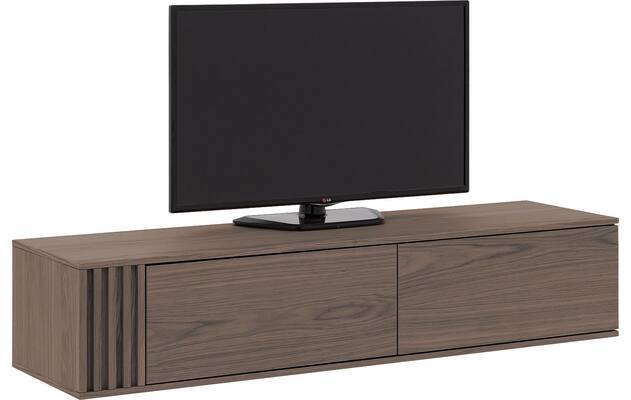 Goossens tv meubel viola donker bruin eiken - 8244521-goossens-viola-tv-meubel-eiken-donker-bruin-05