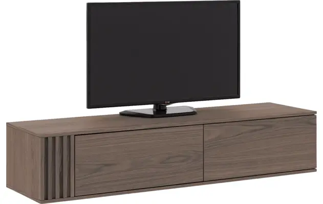 Goossens tv meubel viola donker bruin eiken - 8244521-goossens-viola-tv-meubel-eiken-donker-bruin-05