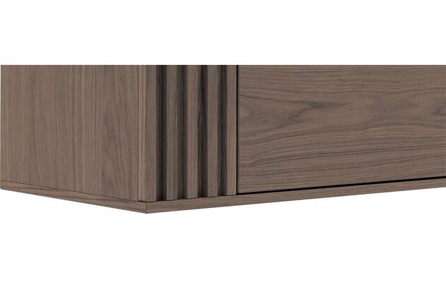 Goossens tv meubel viola donker bruin eiken - 8244521-goossens-viola-tv-meubel-eiken-donker-bruin-07