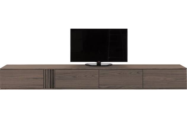 Goossens tv meubel viola donker bruin eiken - 8244529-goossens-viola-tv-meubel-eiken-donker-bruin-02