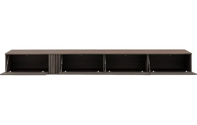 Goossens tv meubel viola donker bruin eiken - 8244529-goossens-viola-tv-meubel-eiken-donker-bruin-03