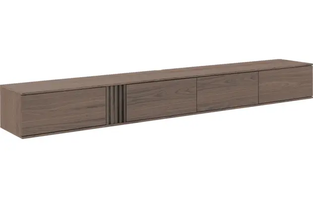 Goossens tv meubel viola donker bruin eiken - 8244529-goossens-viola-tv-meubel-eiken-donker-bruin-04