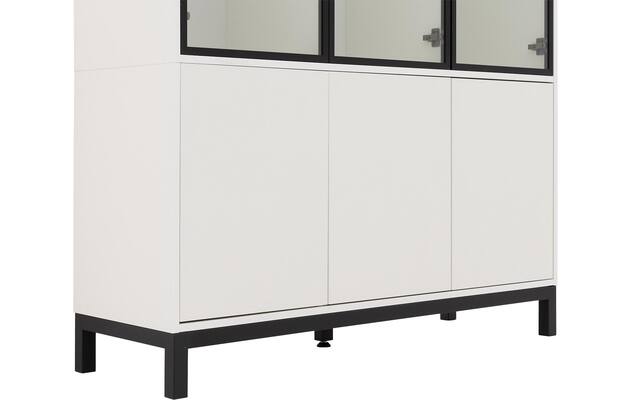 Goossens vitrinekast valencia wit melamine - 8244533-goossens-valencia-vitrinekast-melamine-10