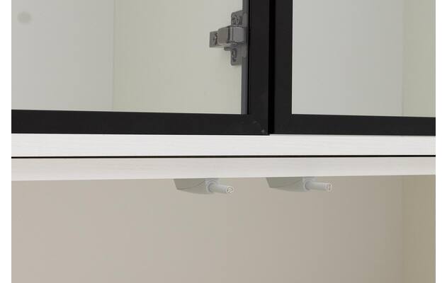 Goossens vitrinekast valencia wit melamine - 8244533-goossens-valencia-vitrinekast-melamine-13