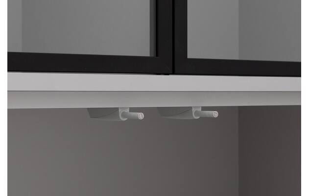Goossens vitrinekast valencia grijs melamine - 8244534-goossens-valencia-vitrinekast-melamine-14