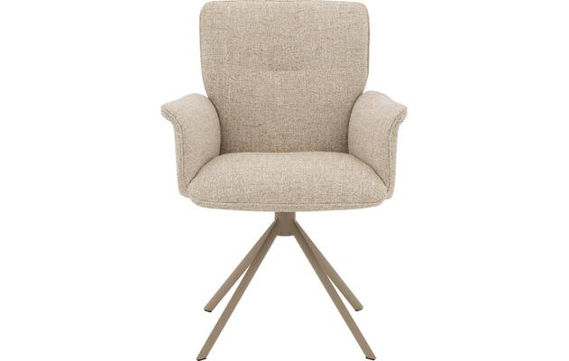 Goossens eetkamerstoel hermes beige stof - 8244605-goossens-hermes-stoel-onderdelen-stof-03