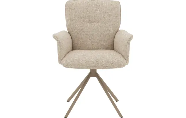 Goossens eetkamerstoel hermes beige stof - 8244605-goossens-hermes-stoel-onderdelen-stof-03