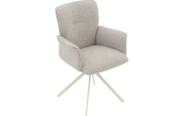 Goossens eetkamerstoel hermes grijs stof - 8244606-goossens-hermes-stoel-onderdelen-stof-05