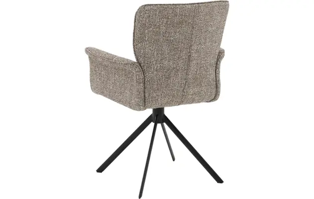 Goossens eetkamerstoel hermes bruin stof - 8244607-goossens-hermes-stoel-onderdelen-stof-02