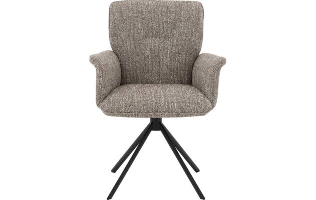 Goossens eetkamerstoel hermes bruin stof - 8244607-goossens-hermes-stoel-onderdelen-stof-03