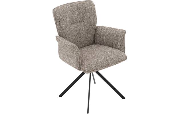 Goossens eetkamerstoel hermes bruin stof - 8244607-goossens-hermes-stoel-onderdelen-stof-05
