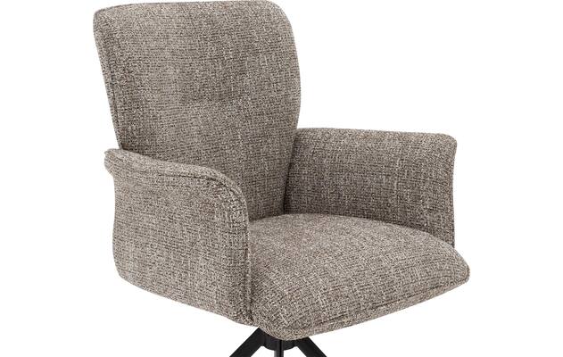 Goossens eetkamerstoel hermes bruin stof - 8244607-goossens-hermes-stoel-onderdelen-stof-06