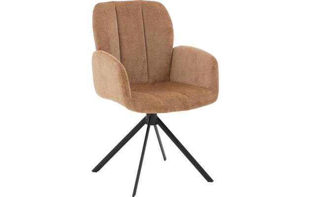 Goossens eetkamerstoel hestia roze stof - 8244608-goossens-hestia-stoel-onderdelen-stof-01