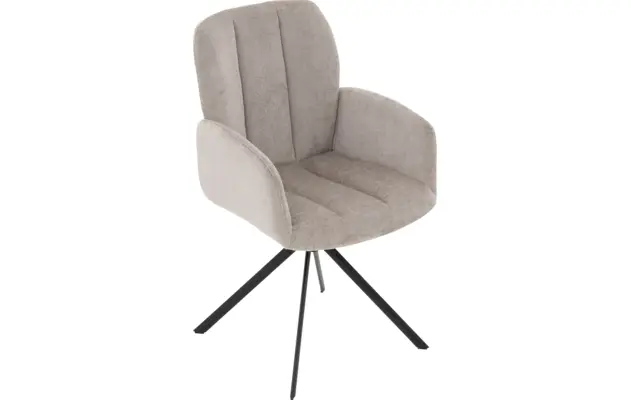 Goossens eetkamerstoel hestia grijs stof - 8244609-goossens-hestia-stoel-onderdelen-stof-05