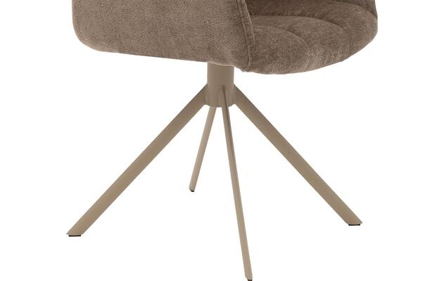 Goossens eetkamerstoel hestia bruin stof - 8244613-goossens-hestia-stoel-onderdelen-stof-06