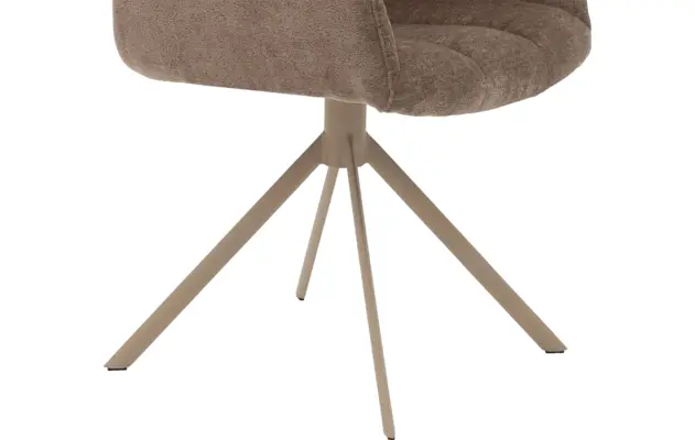 Goossens eetkamerstoel hestia bruin stof - 8244613-goossens-hestia-stoel-onderdelen-stof-06